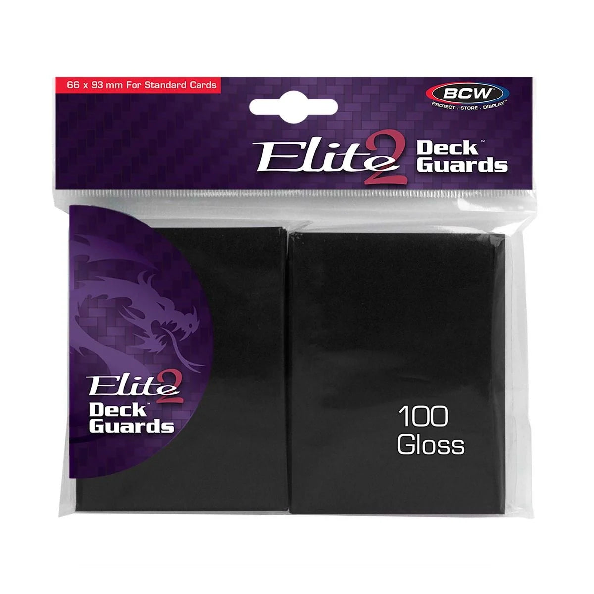 BCW Elite 2 Deck Guards (Gloss) Sleeves