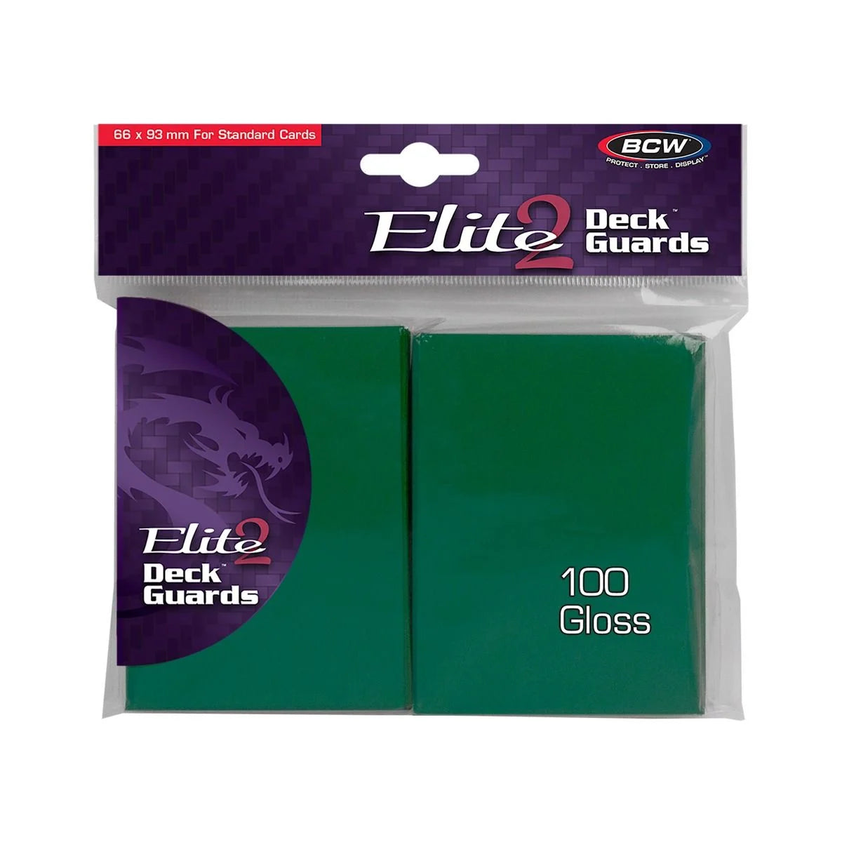 BCW Elite 2 Deck Guards (Gloss) Sleeves