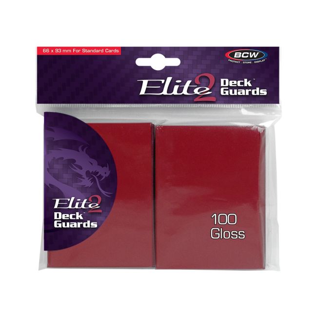 BCW Elite 2 Deck Guards (Gloss) Sleeves