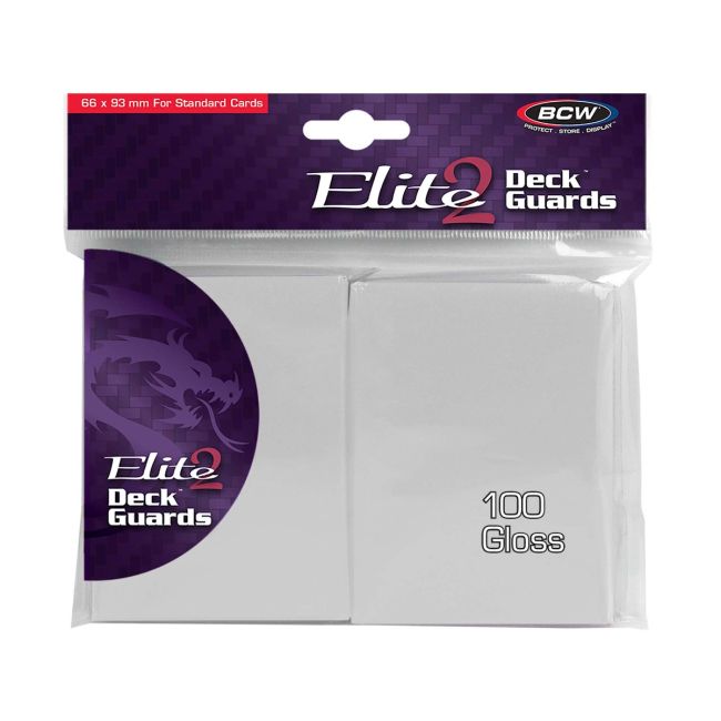 BCW Elite 2 Deck Guards (Gloss) Sleeves
