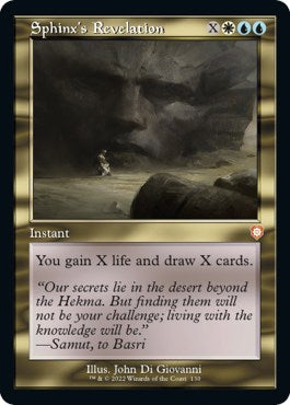 Sphinx's Revelation (Retro Frame)